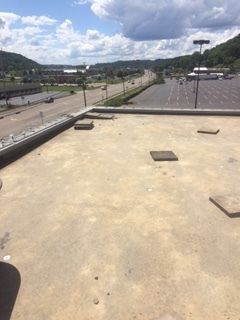 Before & During 44,000 sqft Commercial Roofing in Athens, OH (5)