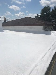 Roof Spray Foam with Coating in Jackson, OH (2)