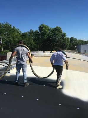 Before & After of SPF Foam Roof System in Jackson, OH (4)