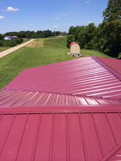 After Metal Roof Replacement in Thurman OH